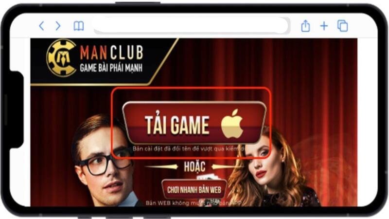 Hướng dẫn các bước tải app game bài đổi tiền thật