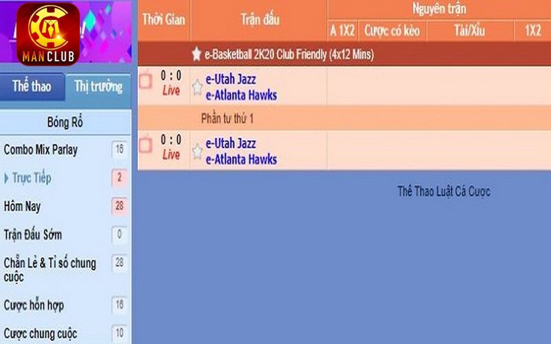 Nhiều loại kèo bóng rổ để bạn tham gia cá cược