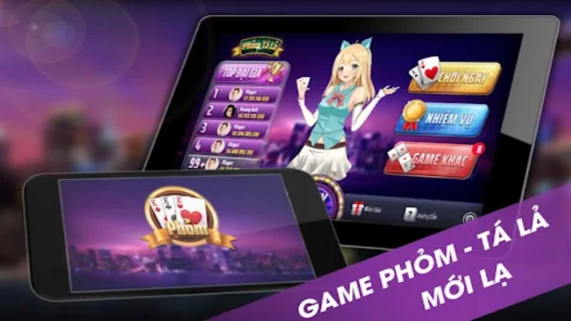 Luật đền bài trong các trận game bài phỏm tá lả