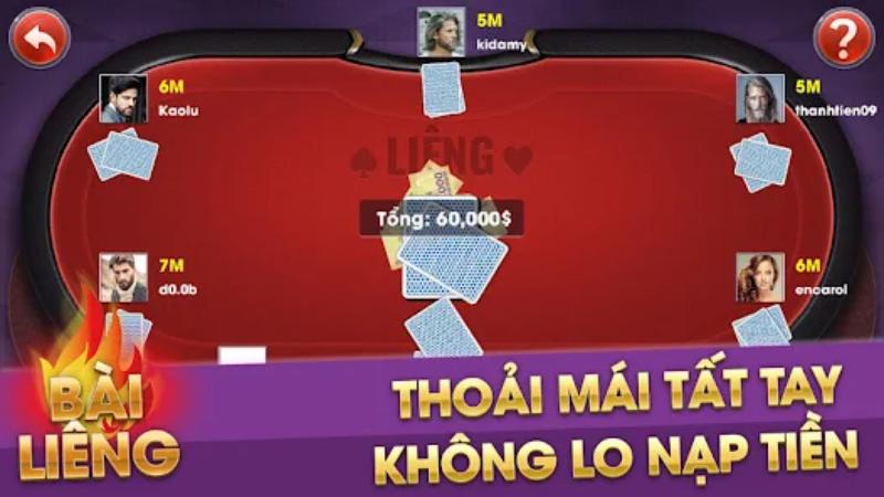 Liêng - Game bài vip hàng đầu hiện nay